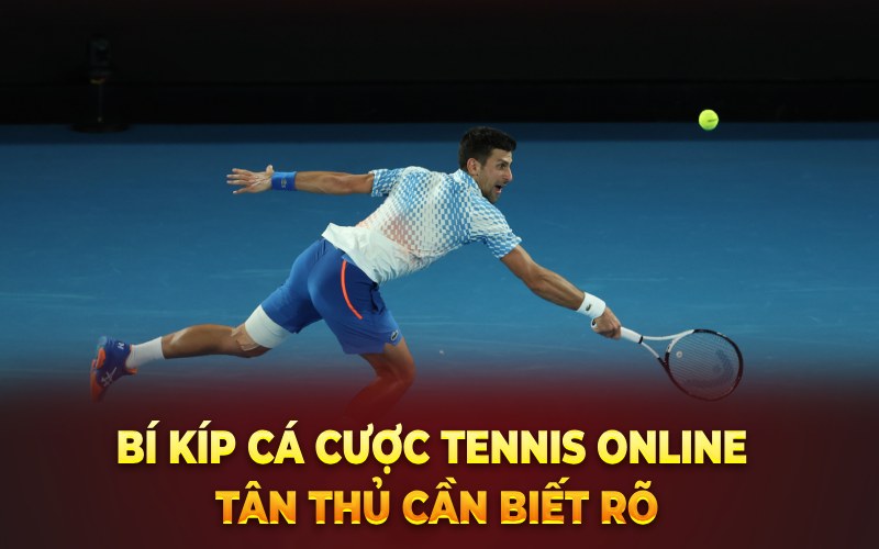 Bí kíp cá cược Tennis Online tân thủ cần biết rõ 